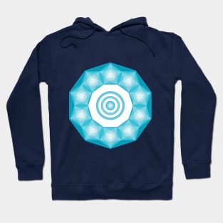 Diamond Circular Pattern Hoodie